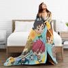 Anime Axel Blaze Inazuma Eleven Blankets Quality Warm  Throw Blanket Winter Child Outdoor Fashion Bedspread