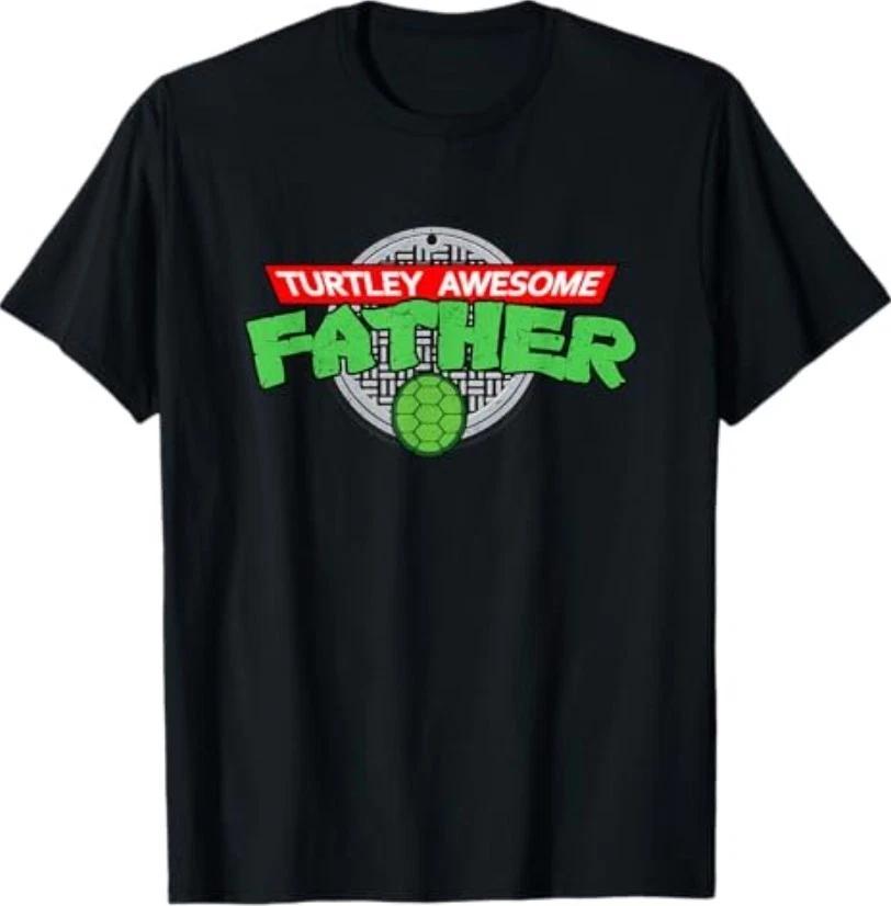 Turtley Awesome Father - Totally Cartoon Ninja Father s Day T-Shirt S