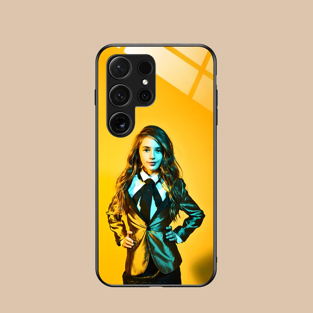 

Julia Butters Mobile Cell Phone Case for Samsung Galaxy A56 55 54 53 52 51 36 35 34 23 16 15 5G Glass Colorful Cover Luxury Galaxy A16
