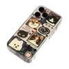 Checked cat and dog avatar iPhone17/16Promax mobile phone case is suitable for Apple 15 space case 13 cute 14.