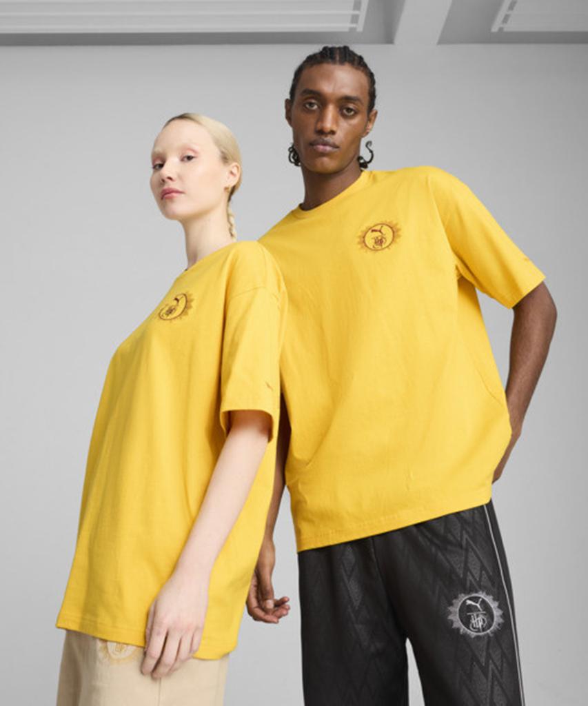PUMA X Harry Potter Oversized Graphic Tee - Yellow Sizel / 630092-34