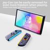 For Switch 2 Game Console Detachable All Inclusive Protective Case, TPU Soft Shell controller+PC Transparent Middle Frame