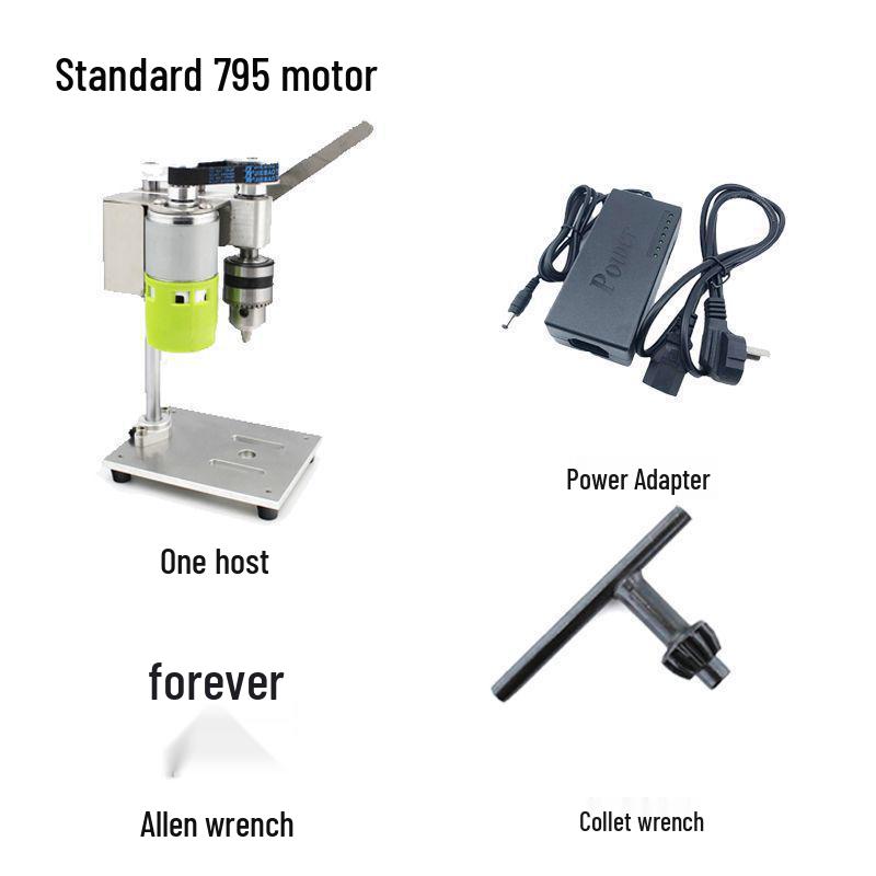 

Compact Desktop Drill Press for DIY Watch Repair – High Precision, Variable Speed Electric Drill