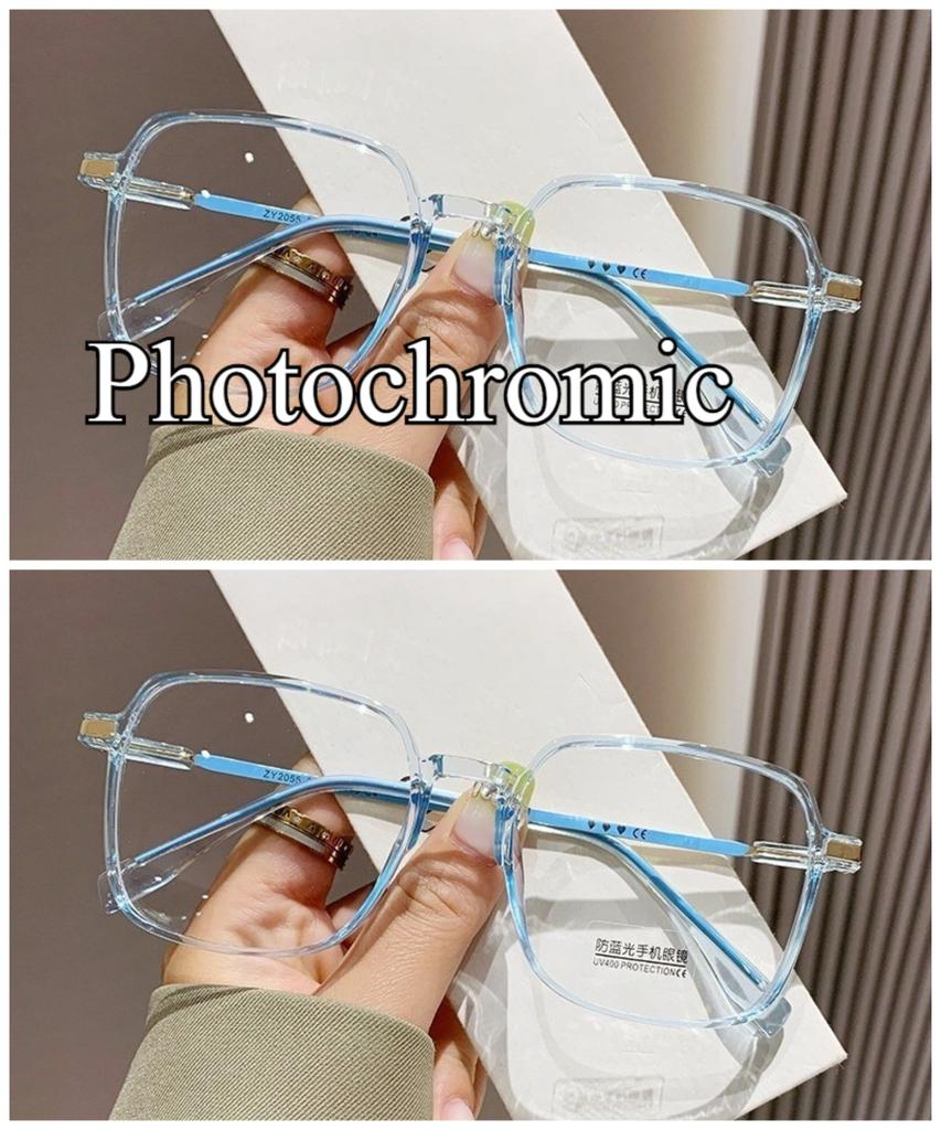 Square Anti-Radiation UV400 Replaceable Lenses Computer Glasses for Women and Men