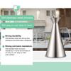 304 Stainless Steel Oil Dispenser Bottle 250ml/500ml/750ml/1000ml Vinegar Cruet Pourer  Outdoor BBQ