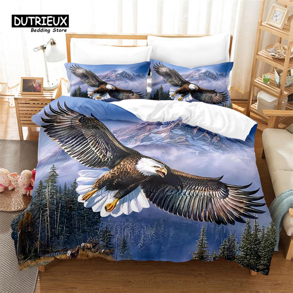 Animal Duvet Cover Set, Fashion Horse Bedding Set, Soft Comfortable Breathable Duvet Cover, For Bedroom Guest Room Decor