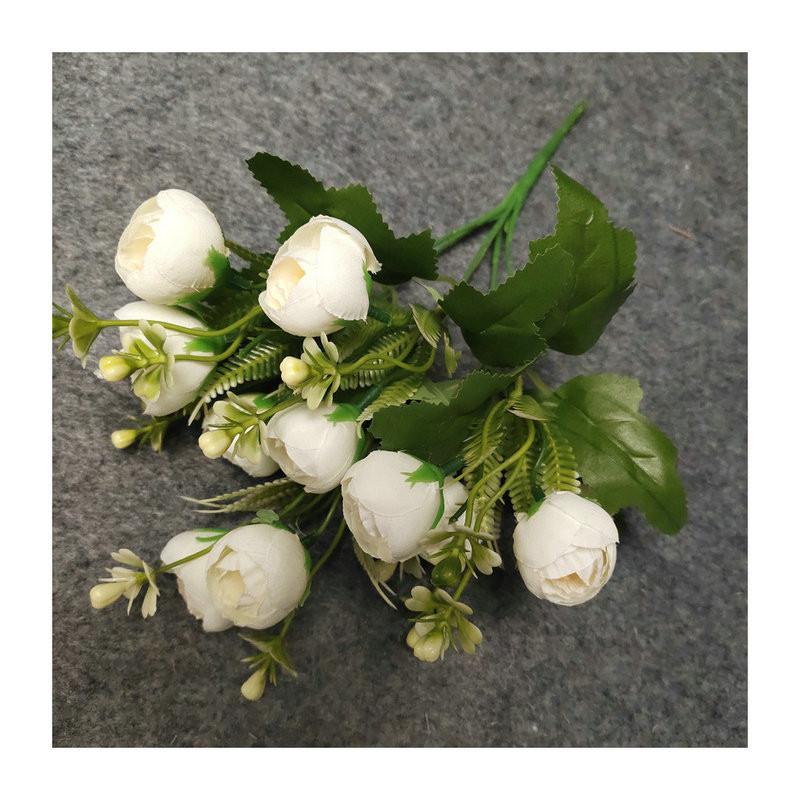 Floral Camellia Arrangement Decor Silk Flowers Weddings Photography Props