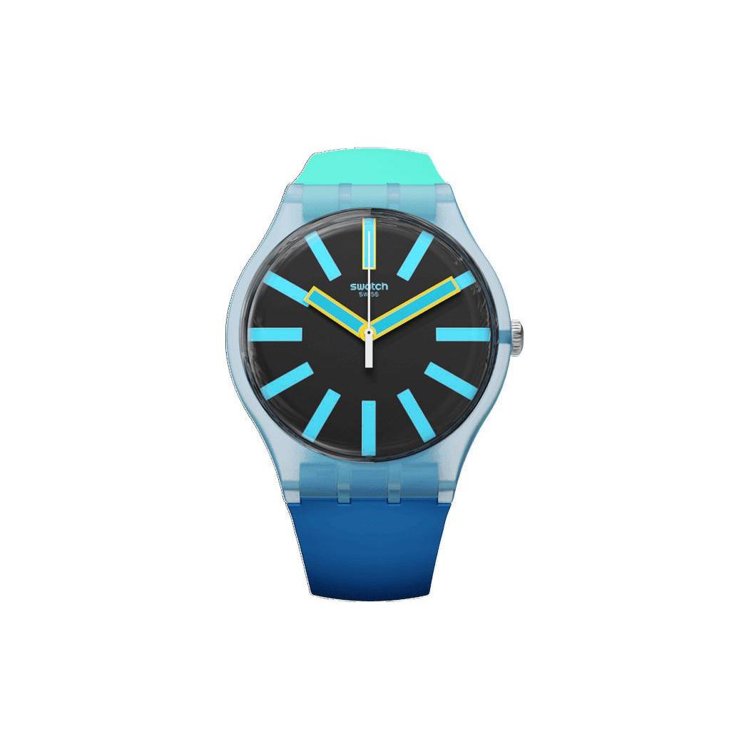 SWATCH Men Blue Watch SUOS105 SUOS105 Blue