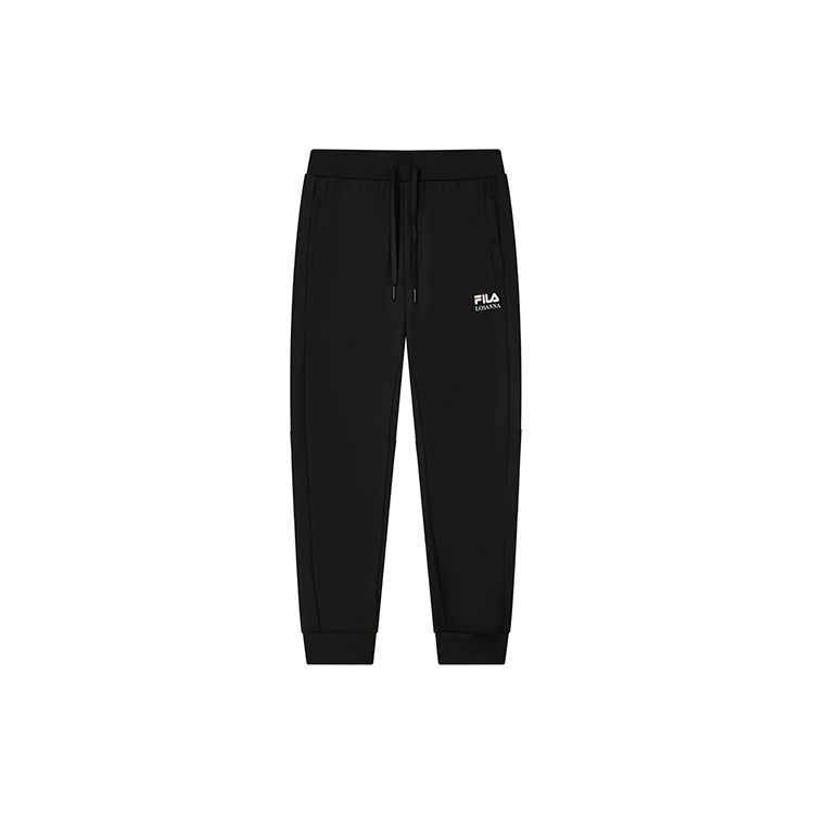 

FILA Logo Knitted Tapered Sports Pants Men Bottoms Black F11M138656FBK XXXL