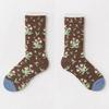 Colorful Cartoon Creative Fashion Vine Graffiti Novelty Men Women Socks Winter Warm Comfortable Cotton Sokken Dropship