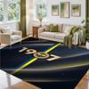 Fenerbahçe FC Design Crystal Velvet Rug Soft Decorative Mat for Bedroom Entrance