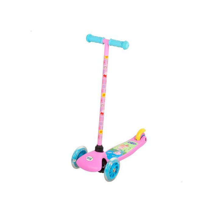 Trottinette enfant Peppa Pig - tandem group trading limited - À partir de 3 ans - Plateforme antidérapante