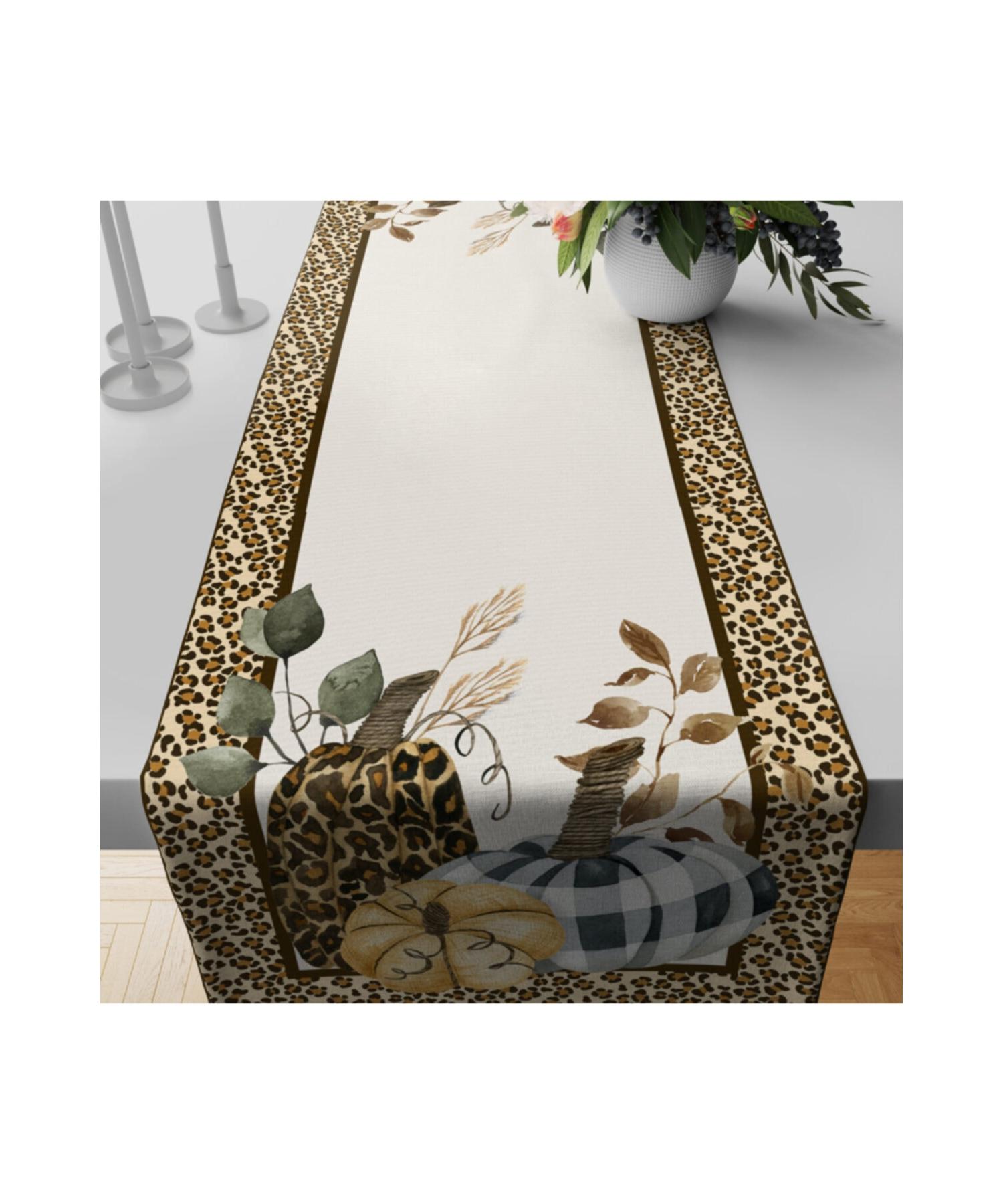 

Осенний леопардовый тыквенный бегун