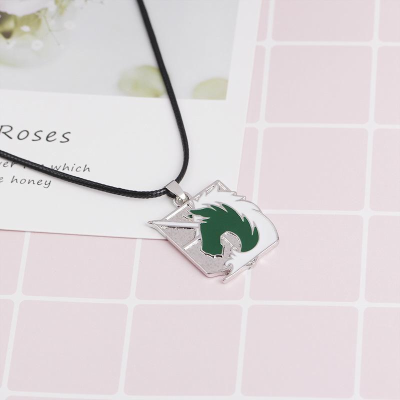 Anime Strafverfolgung Einhorn Halskette Mode Kreativer Vielseitiger Anhänger Schmuck Cosplay Animationsschmuck