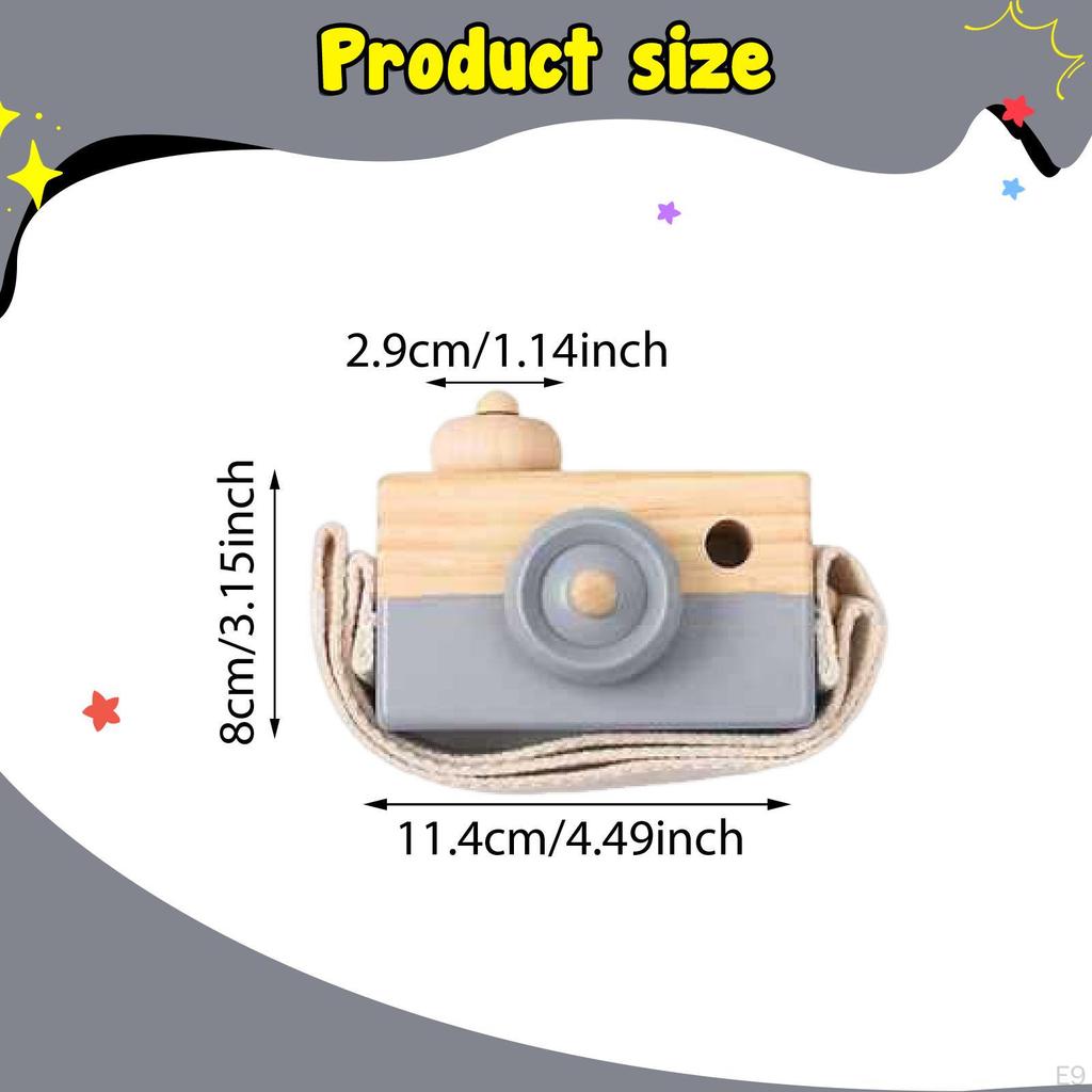 Mini-Kamera-Spielzeug-Ornament Premium Raum-Hängedekoration Geschenk mit Trageband Einzigartige Dekorations-Foto-Requisiten