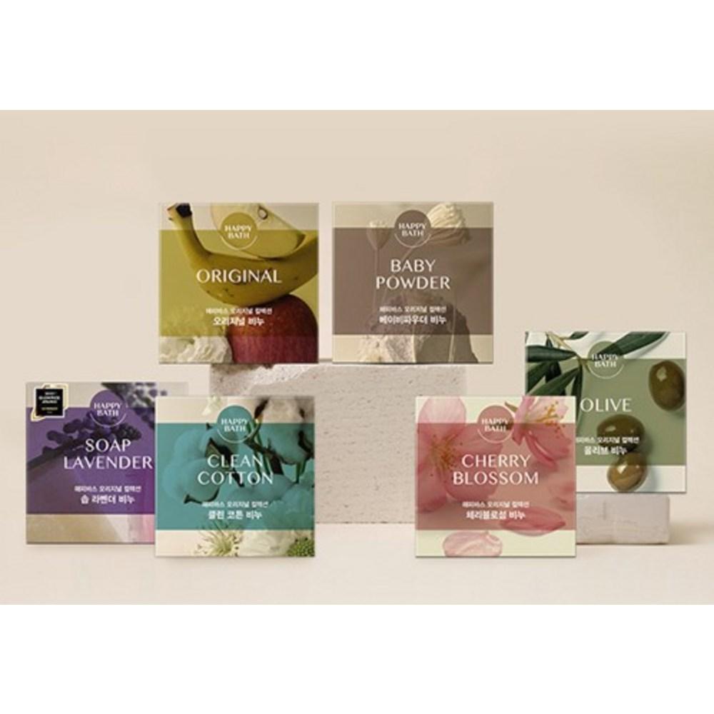 Happy Bath Original Soap Original Scent, 90g, 16 pieces