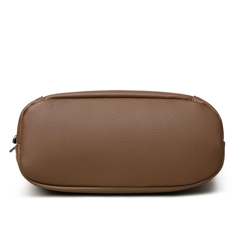 Fashion soft leather retro women's bag new Korean version shoulder bag casual fashion messenger women's bag