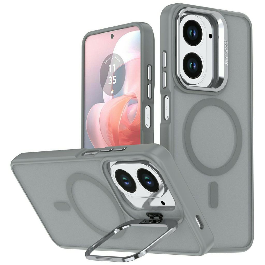 Für Xiaomi Redmi A5 4G (171,7 mm) Magnetische Hülle Faltbarer Ständer Mattes PC + TPU Handyhülle