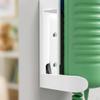 Platzsparende Handset-Wandhalterung | PLA-Material, Sichere gebogene Seitenstützen, An der Wand montiertes Telefon