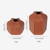 Gas Tanks Protective Cover PU Leather Gas Canister Protector Fuel Cylinder Storage Bag Outdoor Camping Gas Storage Cover