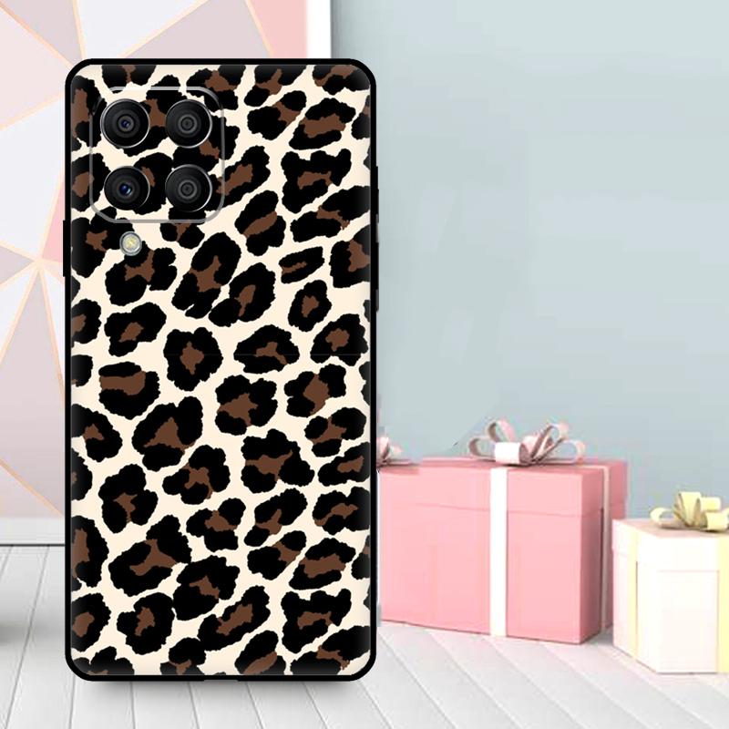 Leopard Pattern Animal Colorful Case For Samsung Galaxy M36 M12 M52 M06 M16 M56 M33 M15 M55 M31 M13 M14 M53 M32 M35 M34 M54
