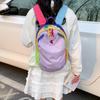 Schoolbag lightweight outdoor hiking backpack for men and women, 1011 new color-block dopamine portable short trip backpack
