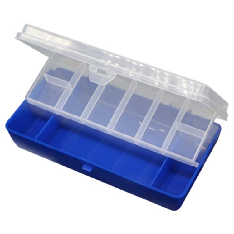 Adjustable Temperature Resistant Fishing Tool Organizers Double Layer Fishing Baits Storage Case with Secure Latches