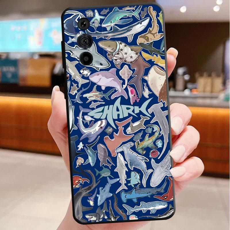 

Чехол для телефона Тигровый Акула для Motorola Edge 50 40 Pro 60 50 40 30 Ultra Neo Fusion Moto G Play G Stylus G Power G 2025 Moto G 5G 2024
