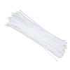 100pcs Cable Ties 250lbs Tensile Strength Extra Long Heavy Duty Nylon Ties for Indoor Outdoor White