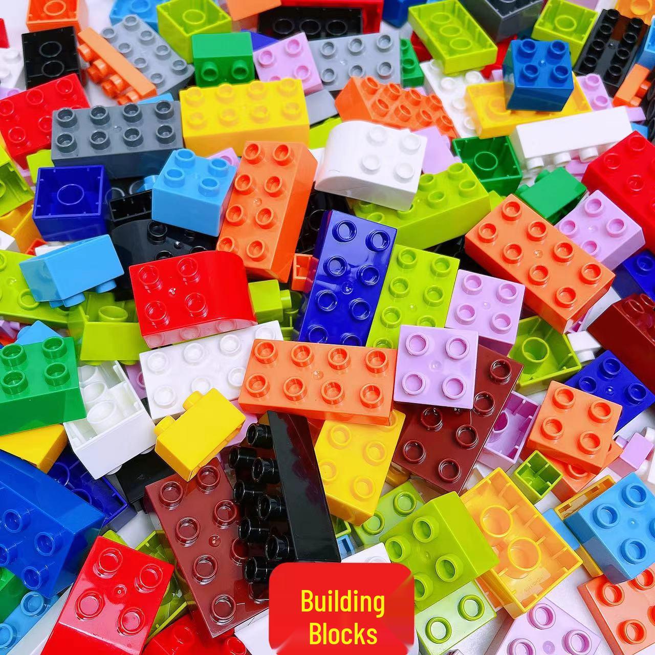 

Креативный набор больших строительных блоков «Сделай сам»: Развивающие горки для развития детского интеллекта