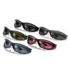 New special-shaped futuristic sunglasses Spice Girls sports Internet celebrity street shot concave sunglasses men and women