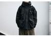 Modische, winddichte Herrenjacke mit Kapuze: Lockere 3D-Taschen-Freizeitkleidung für Frühling/Herbst