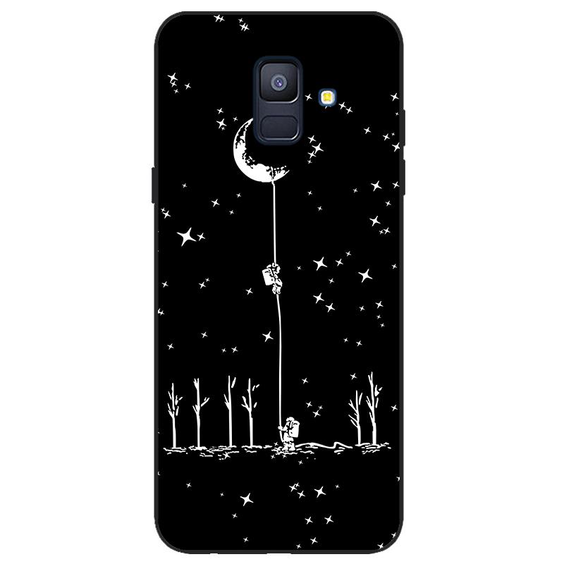 For Samsung Galaxy A6 2018 Silicone Case SIM SM A600 A600F Phone Case Tpu Case Coque Samsung Galaxy A62018 black