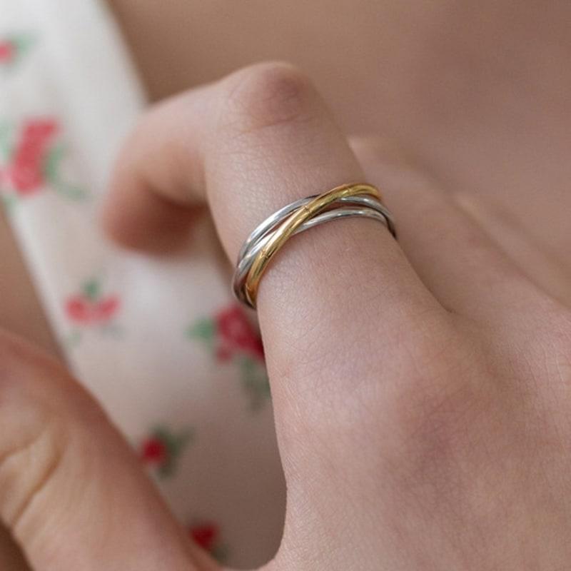 TATIANA Vincent Triple Ring CR1856