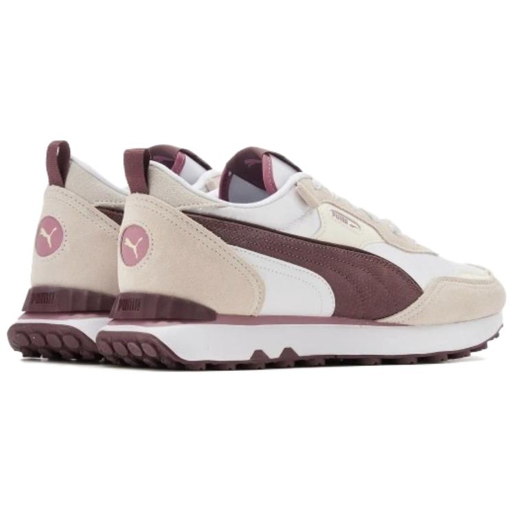 Puma Rider Fv Breathable Lightweight Low-Top Casual Shoes Women sneaker Off-White 387476-01