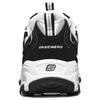 (GS) Skechers D'Lites 'Black White' Kids' 80587L-BKW
