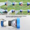 Garden Hose Nozzle 8 Patterns Hose Sprayer With Thumb Control Watering Tool For Garden, Car Wash, Lawning Care & Pet Shower