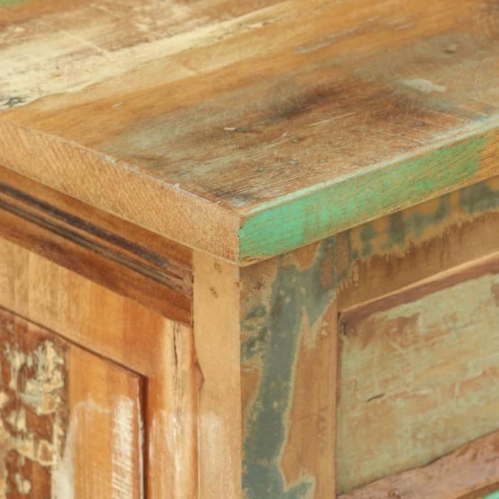 Shoe Cabinet - vidaXL - 4 Tiers - Reclaimed Wood - Vintage - 1 Drawer