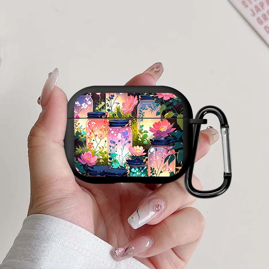 

Jar With Flowers Earphone Cases Cover Case For Airpods 3 1 2 Pro Pro3 Pro2 4 Airpods 3