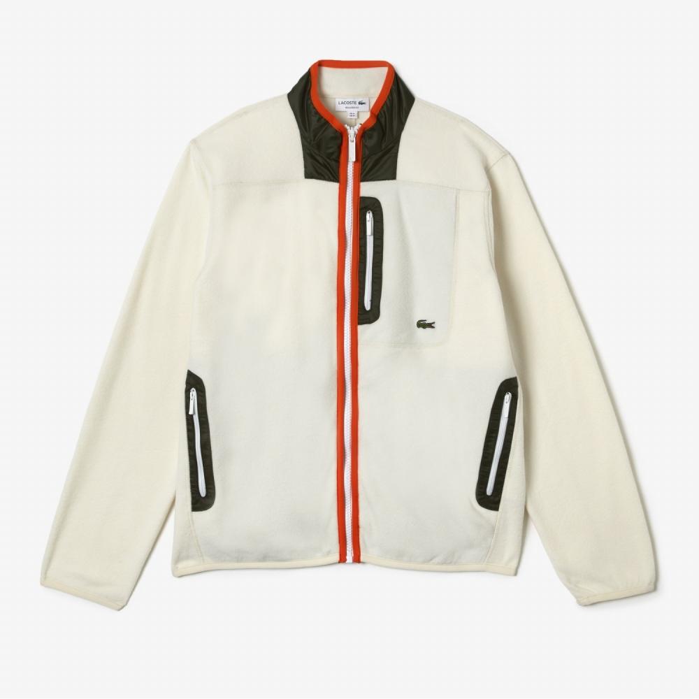 

LACOSTE Мужская куртка-шерпа на молнии SH0222 52N U9N
