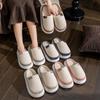 New Cotton Slippers Autumn and Winter Indoor Warm Home Hair Mop Home Plush Slippers
