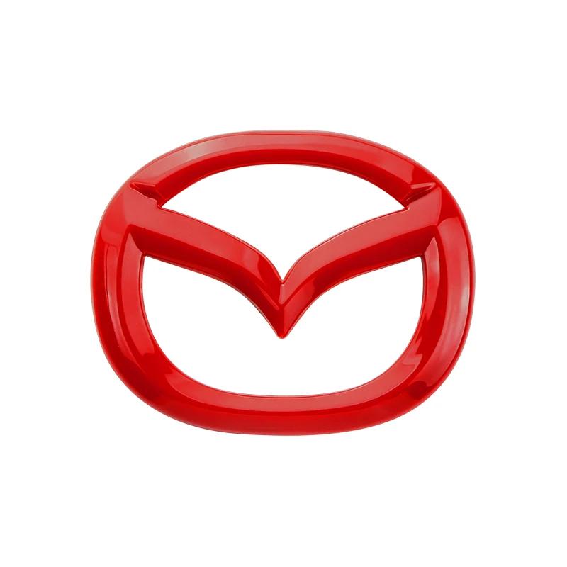 1pcs ABS Car Steering Wheel Center Sticker for Mazda Atenza CX-4 CX-5 Axela Car Interior Stickers Decoration Accessories