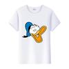 Kawaii Donald Duck Plus Size Tee Ladies Graphic Clothes Summer Women Short Sleeve T-shirt Disney Cartoon Men Tshirt Female Tops