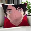 anime Taisou Zamurai Cushion Cover Cushion Cover Set Pcs x x x Pillowcase Decorative Sofa Home Decor