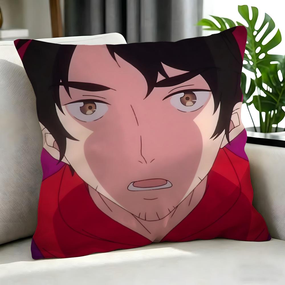 anime Taisou Zamurai Cushion Cover Cushion Cover Set Pcs x x x Pillowcase Decorative Sofa Home Decor