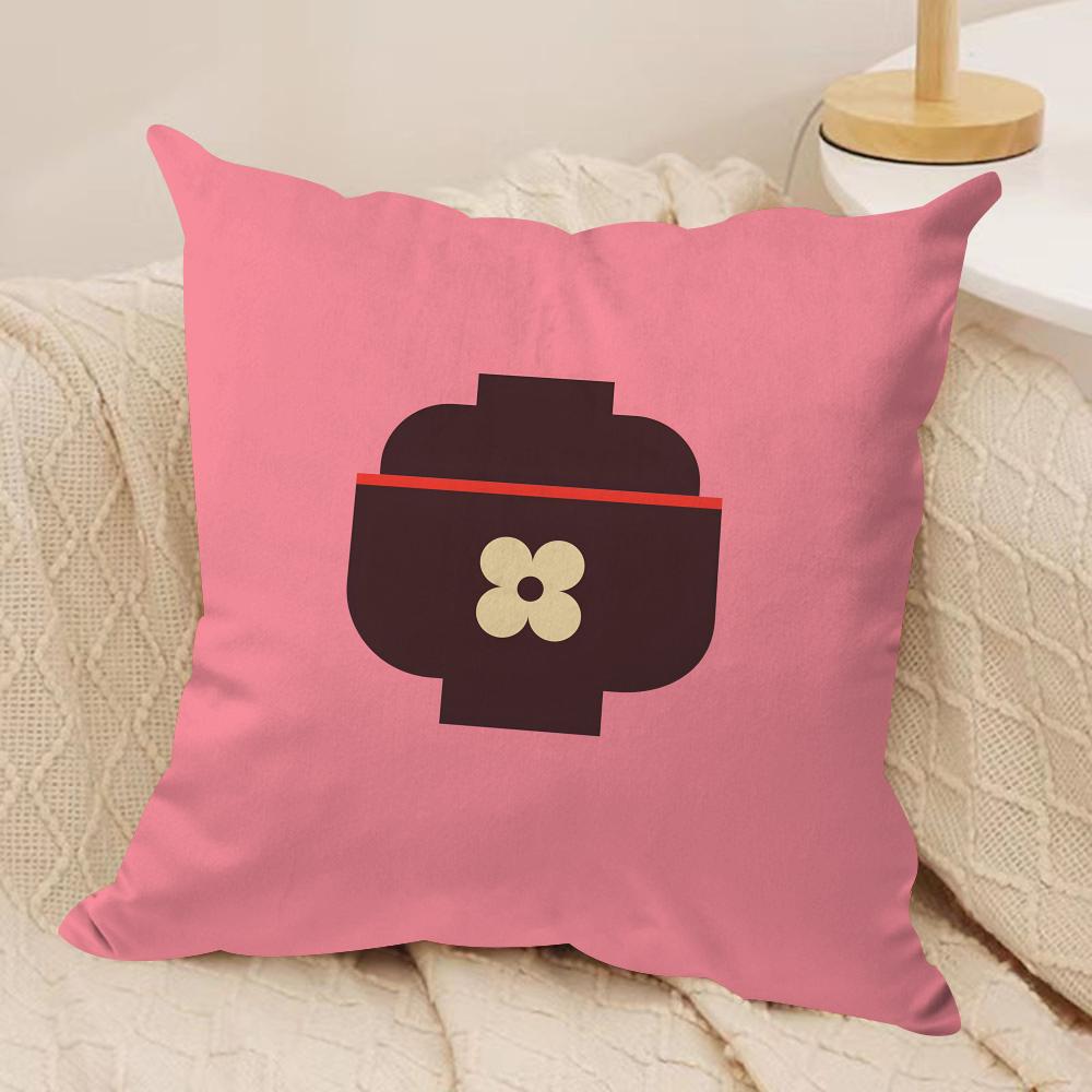 Anime Simple Japan Day Cushion Cover Silky Short Plush DoubleSided Printed Pillow Case for Sofa All Seasons Home Decor Gift