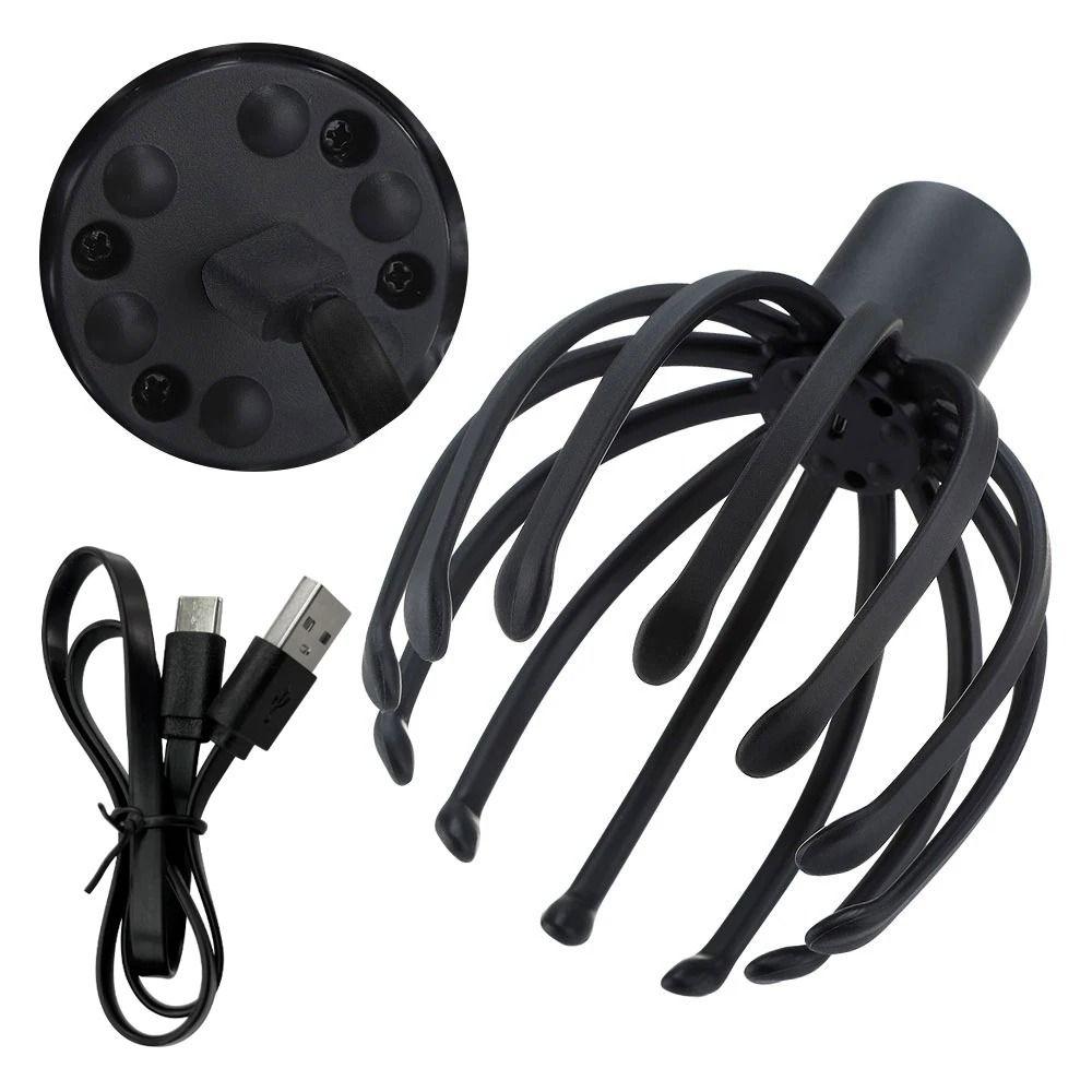 Multi-touch Electric Head Massager 3 Gears Head Scratcher for Relief Head Fatigue