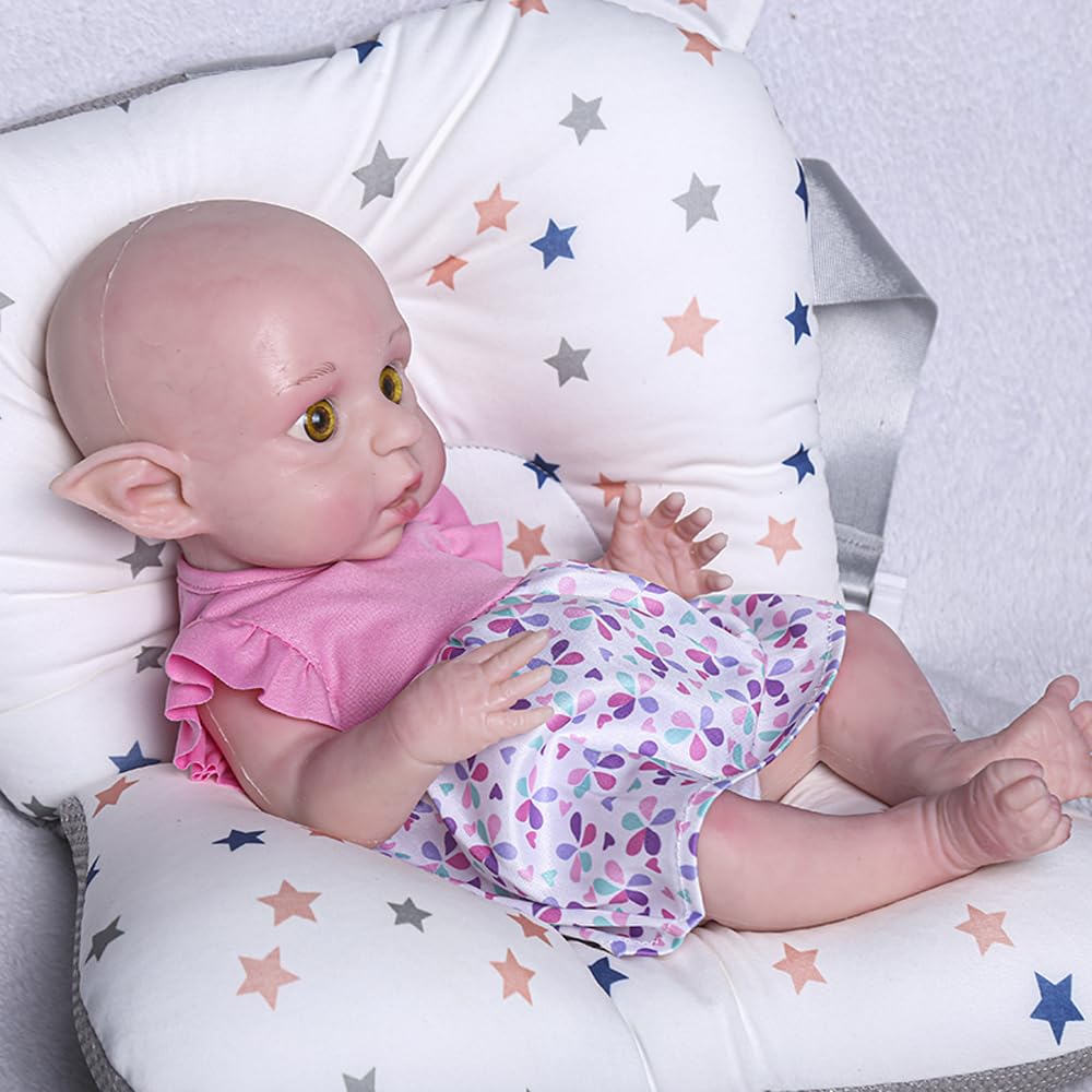 COSDOLL Reborn Full Silicone Realistic Soft Baby Newborn Reborn For Childcare Christmas Pretend For Ages Doll, Doll, Baby, Doll, Child's Doll, Baby,
