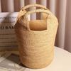 Borsa in rafia premium borsa estiva nuova borsa di paglia borsa tessuta a mano borsa tote per vacanze al mare borsa da spiaggia