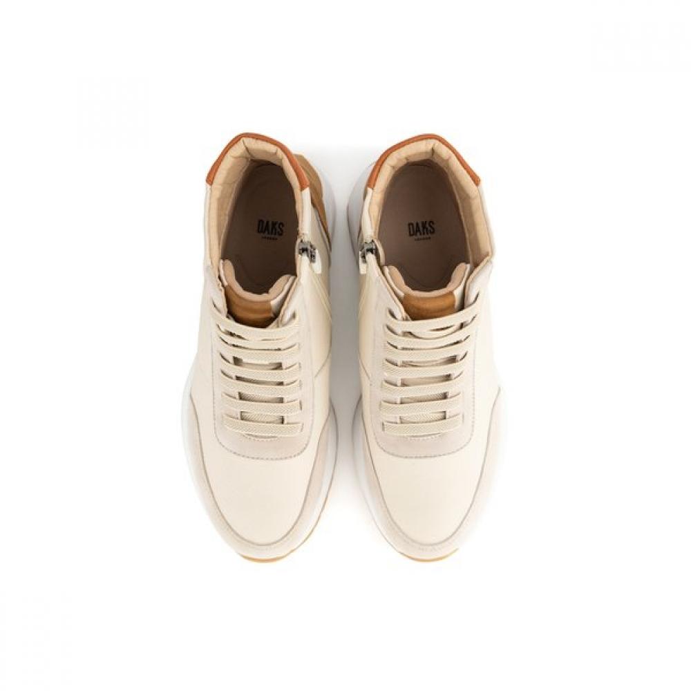 Daks Women High Top Non Slip Sneakers Dlb507ga35  Ivory 